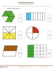 Identifying fractions