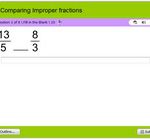 Comparing-improper-fractions