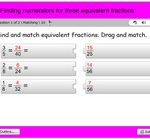 Finding-numerators-for-three-equivalent-fractions