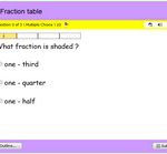 Fraction-table