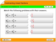 Subtracting-mixed-fractions